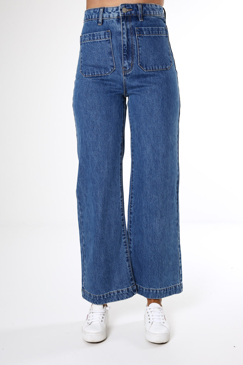 Sailor Jean Eco Ruby Blue - Jean Jail