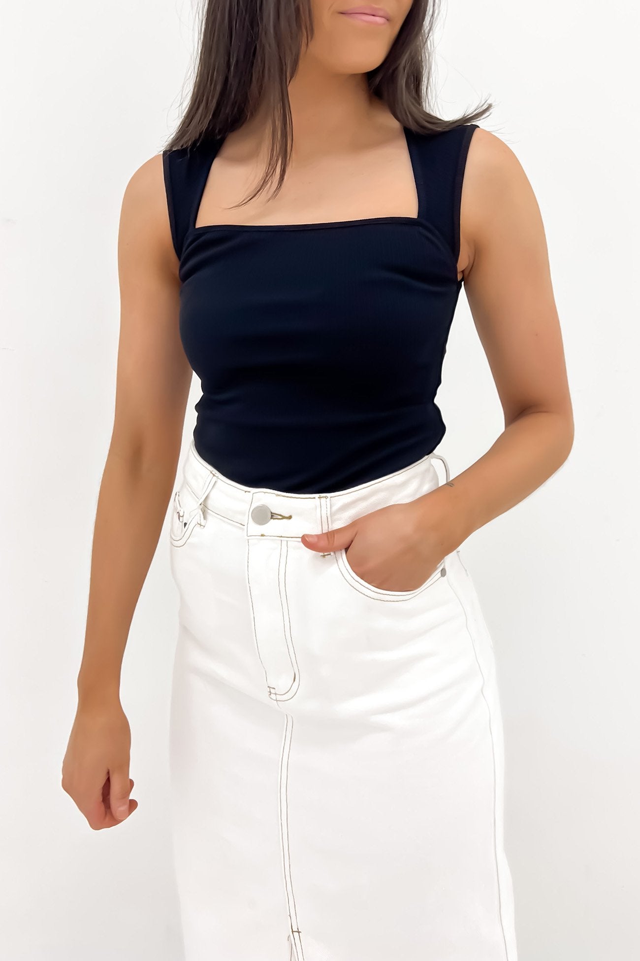 Saskia Top Black
