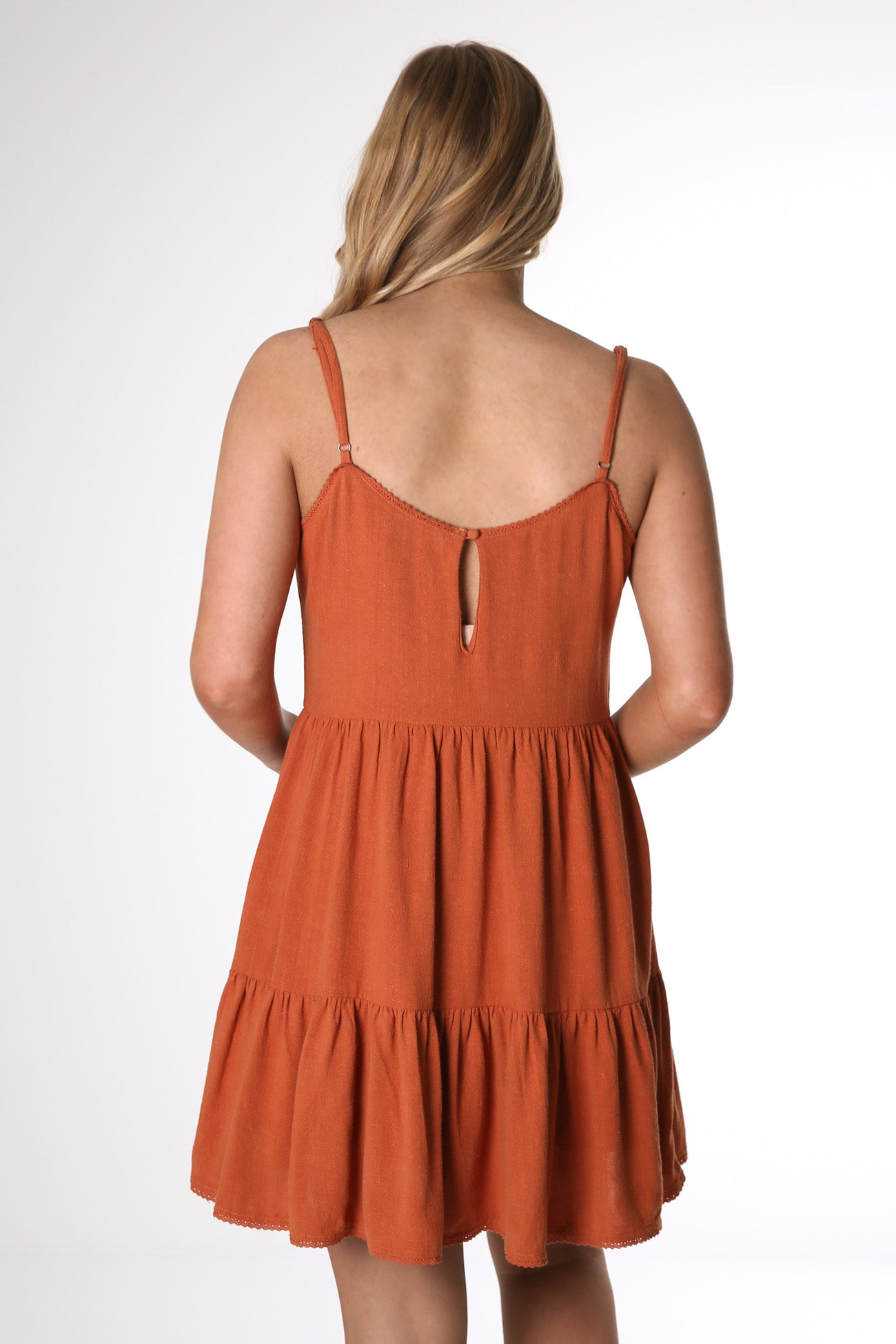 Savanna Washed Dress Tan