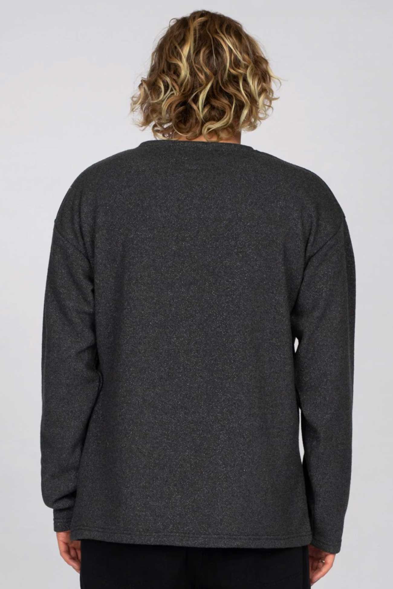 Out West Midweight Dark Grey Marle