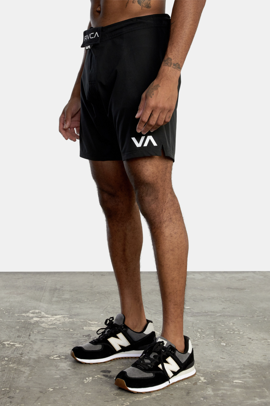 Fight Scrapper Shorts Black Jean Jail