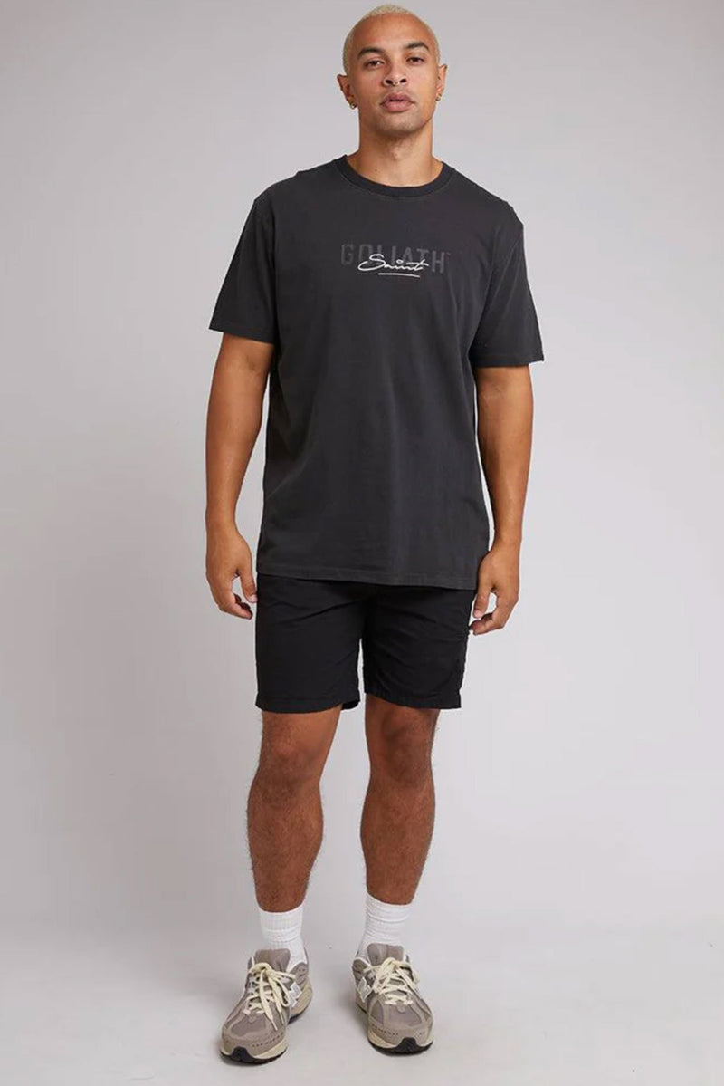 Class Tee Washed Black