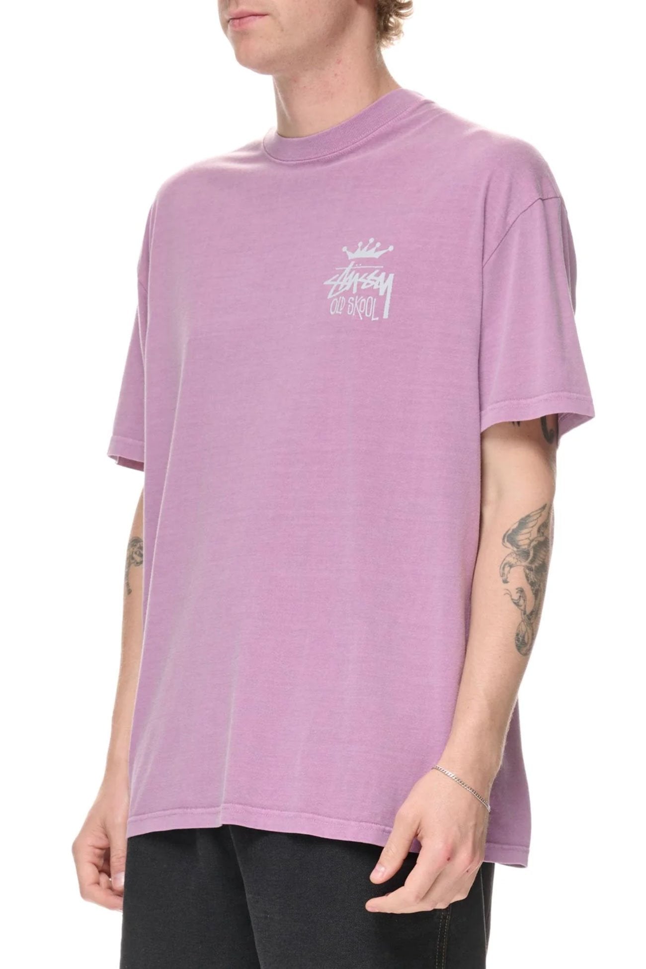 Old Skool 50-50 Short Sleeve Tee Pigment Orchid