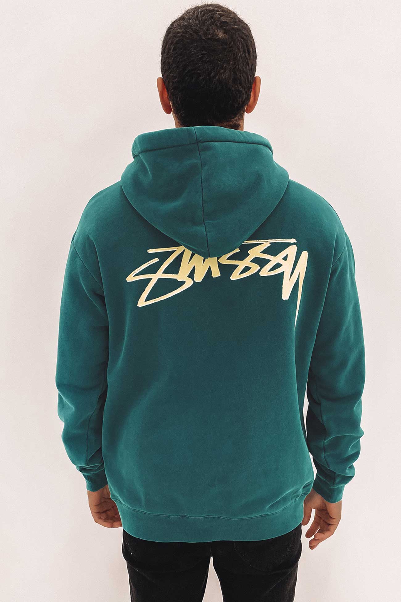 Shadow Script Hood Pigment Dark Teal