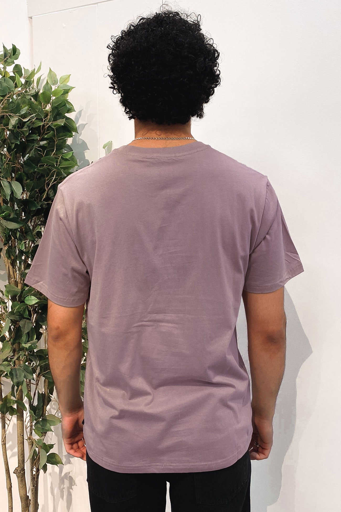 Short Cut Short Sleeve Tee Elderberry 1