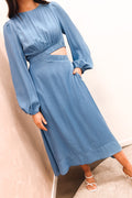 Sienah Maxi Dress Blue