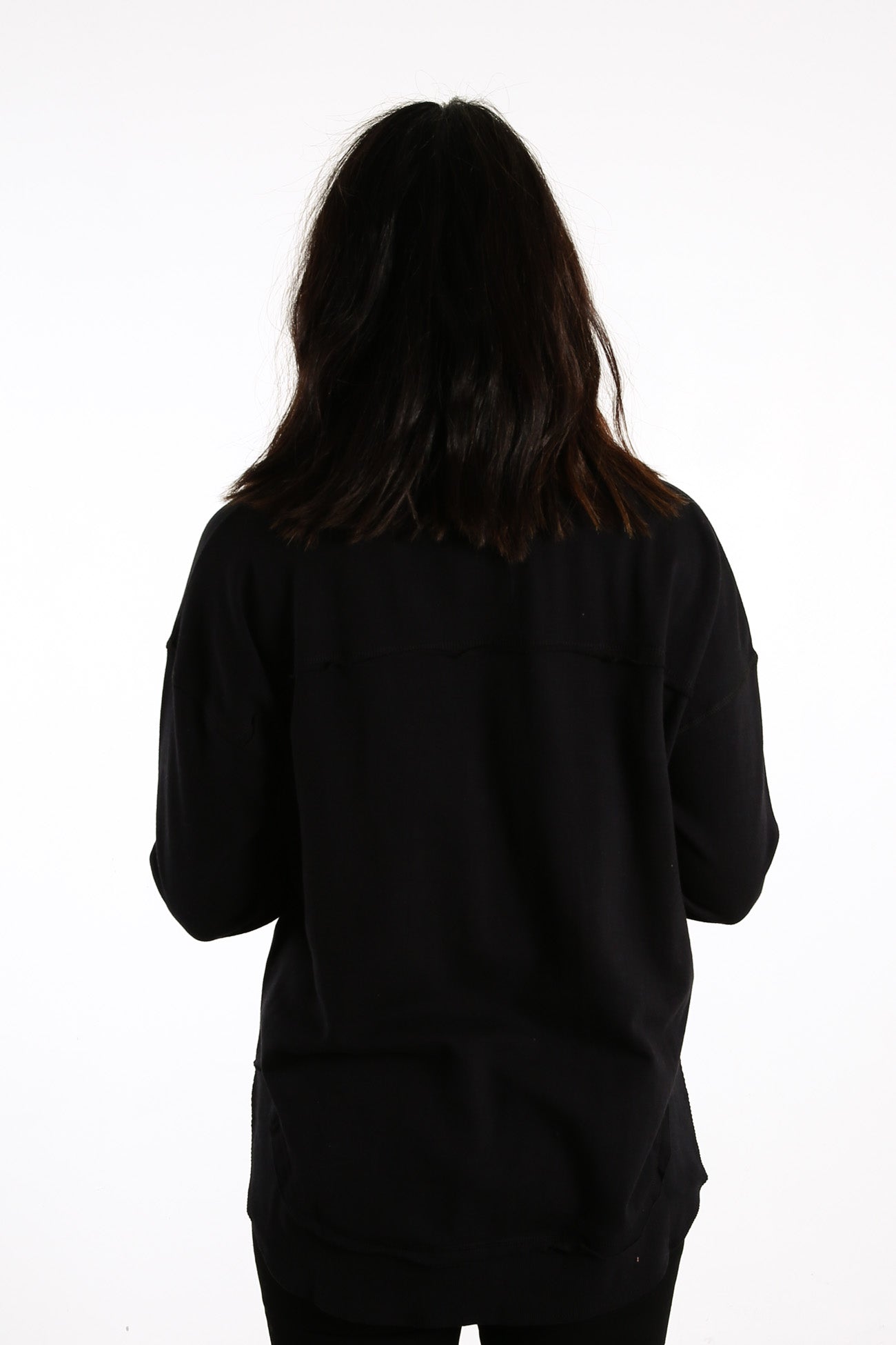 Simplified Crew Solid Black