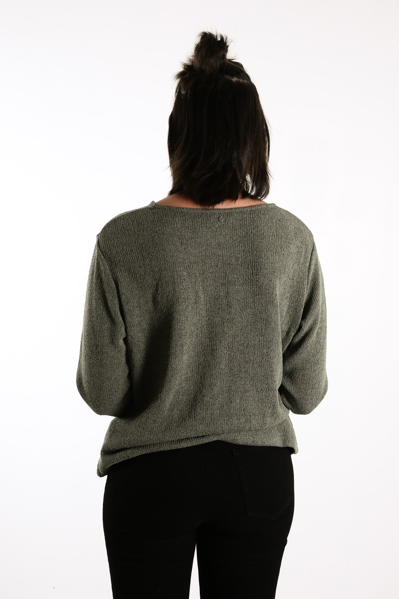 Sinagra Long Sleeve Top Dark Slate