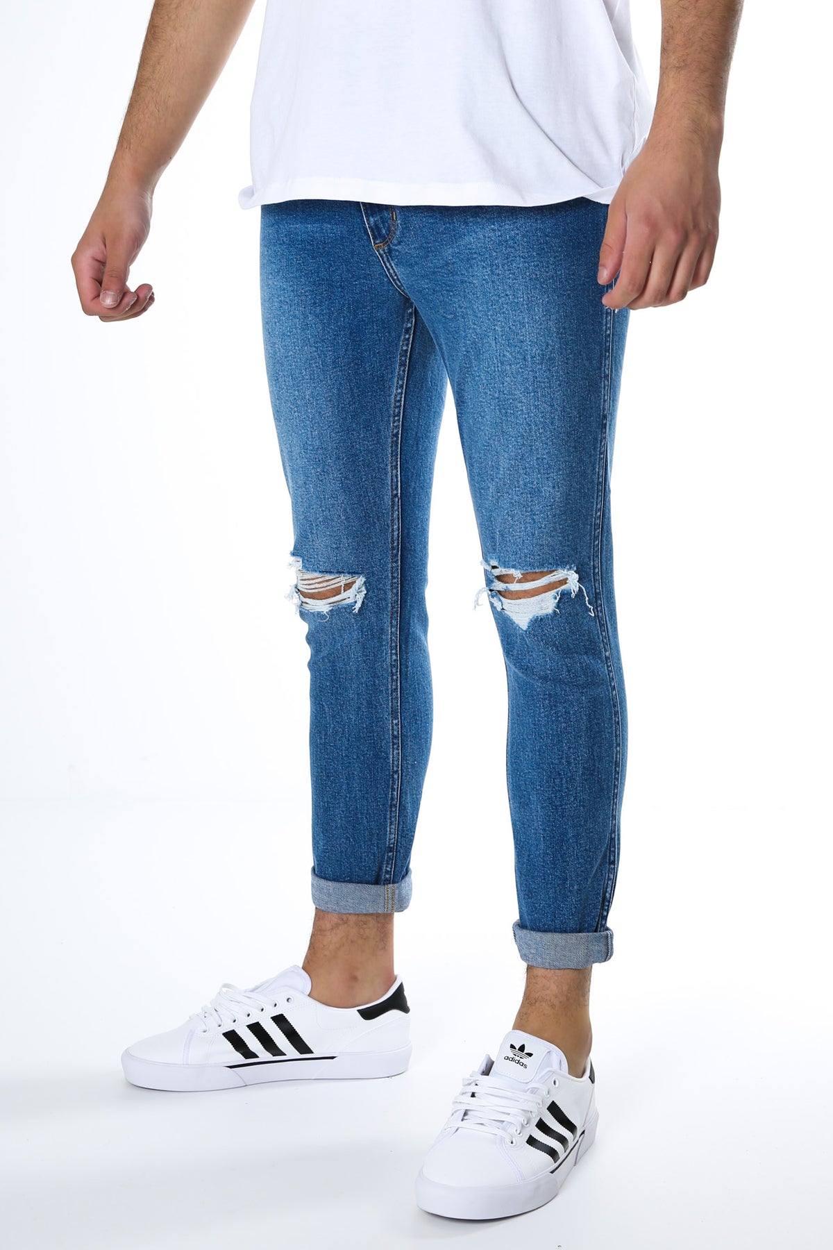 Smith R28 Skinny Cropped Jean 90s Trash Jean Jail