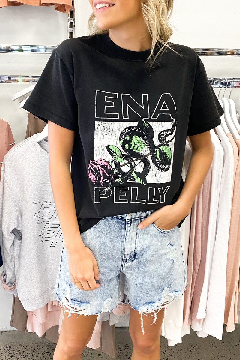 Snake Rose Tee