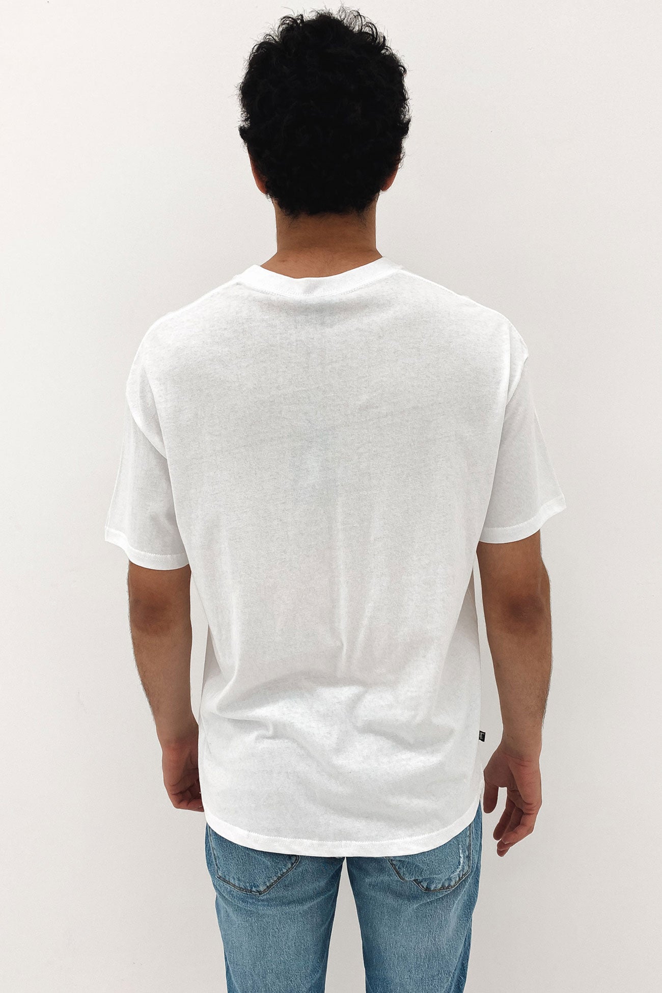 Solid Graffiti Short Sleeve Tee White