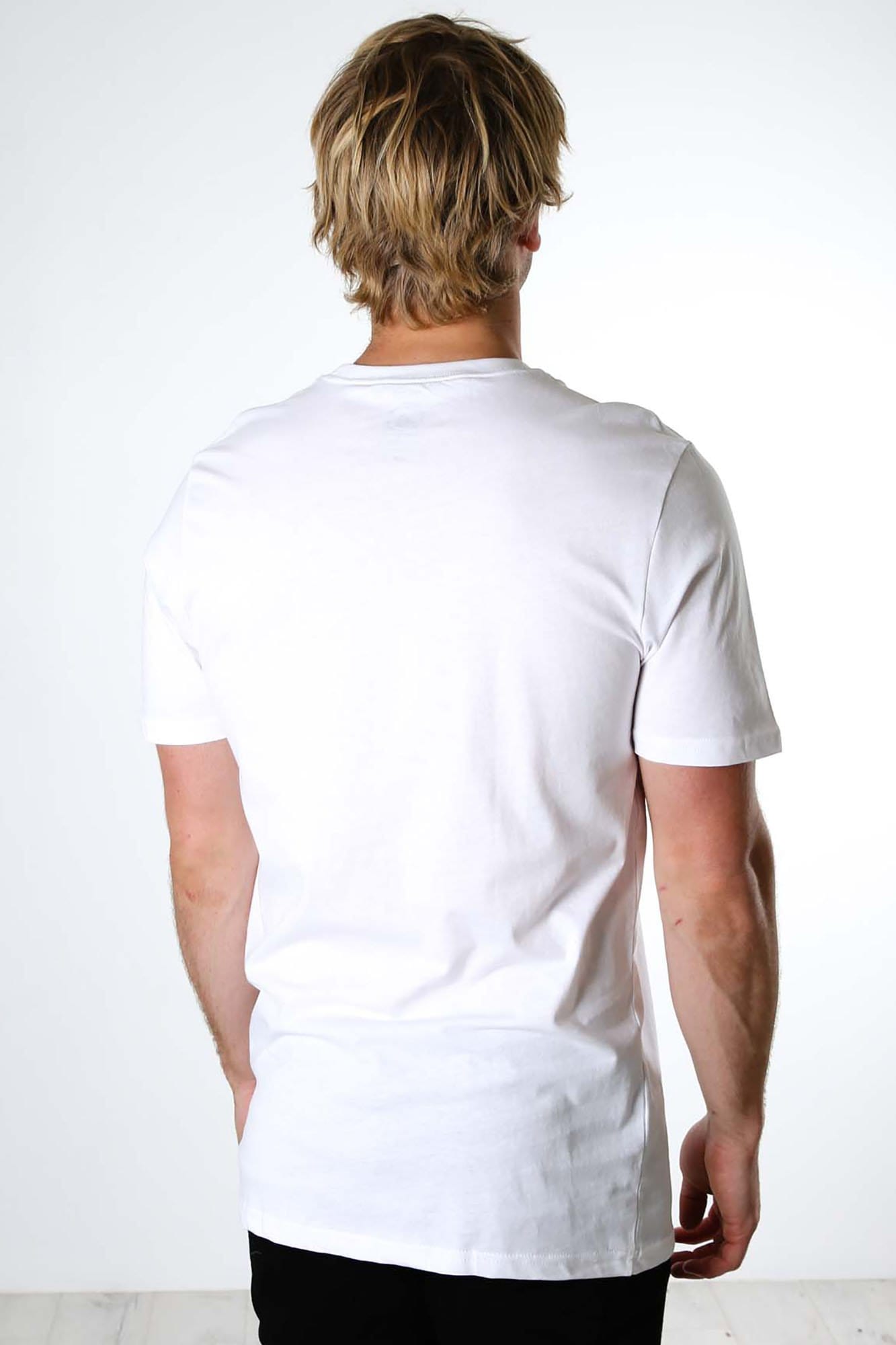 Solid Short Sleeve Tee White Volcom - Jean Jail