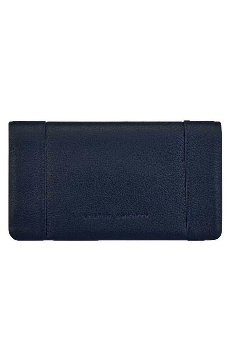 Some Type Of Love Wallet Navy Blue Status Anxiety - Jean Jail