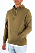 Special Cut Hood Fleece Covert Green