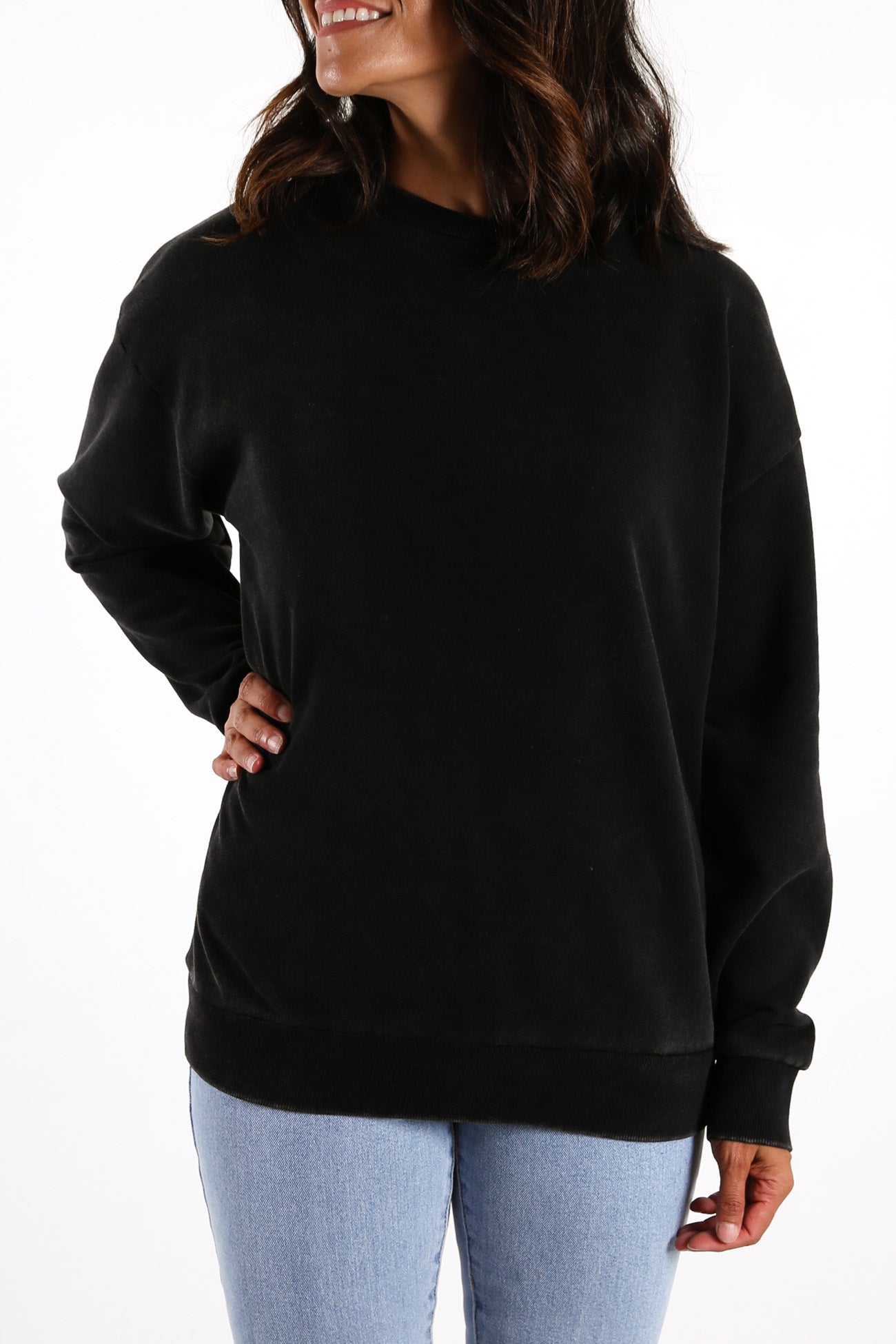 Standard Crew Washed Black