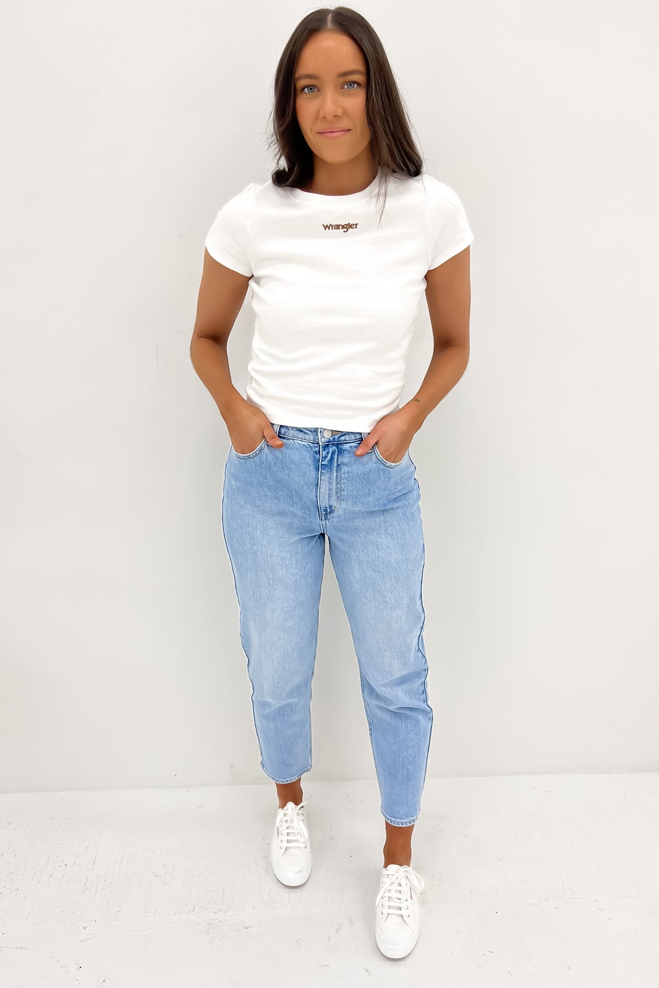 Staple Rib Tee Vintage White
