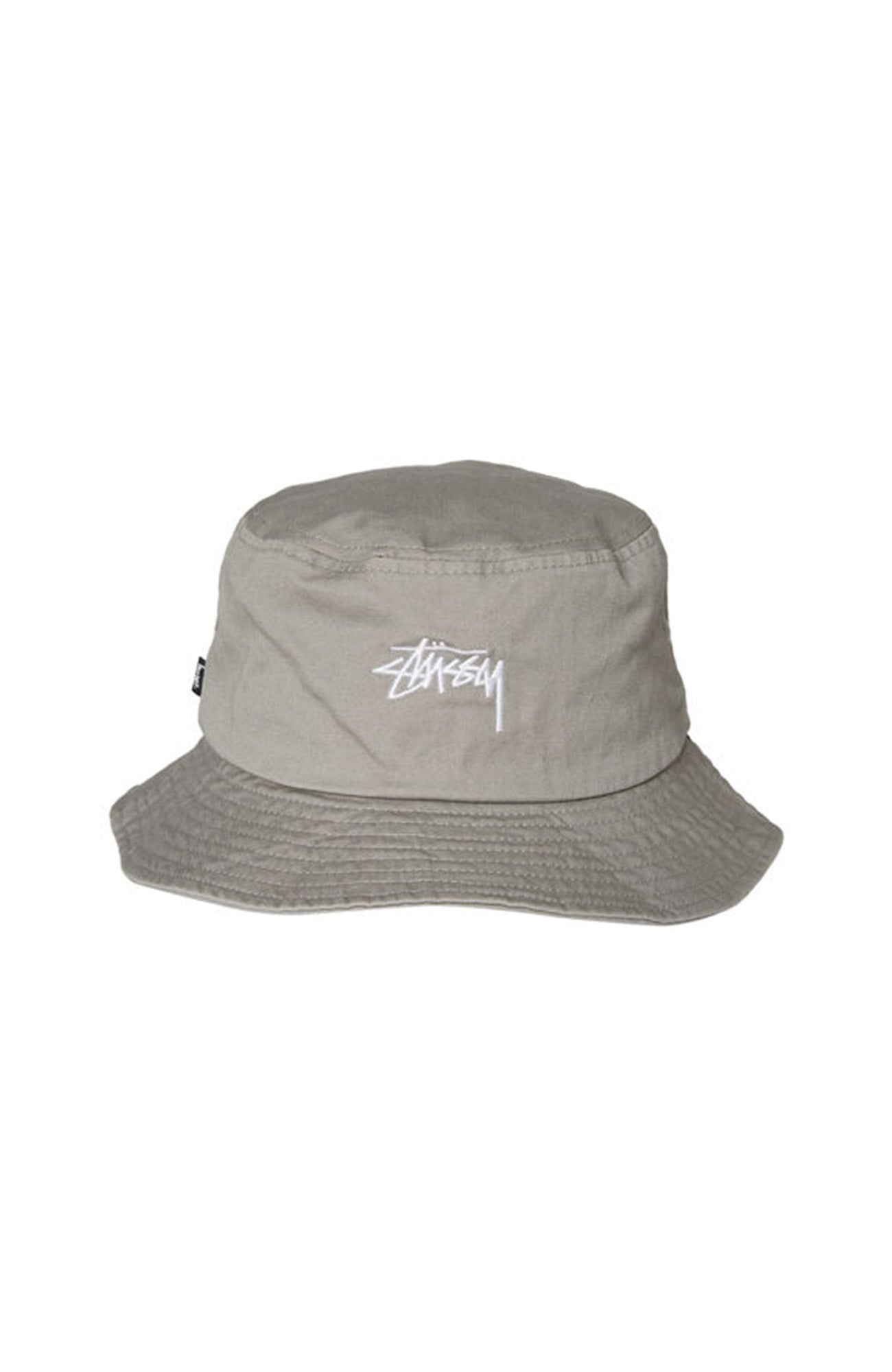 Stock Bucket Hat Pale Grey