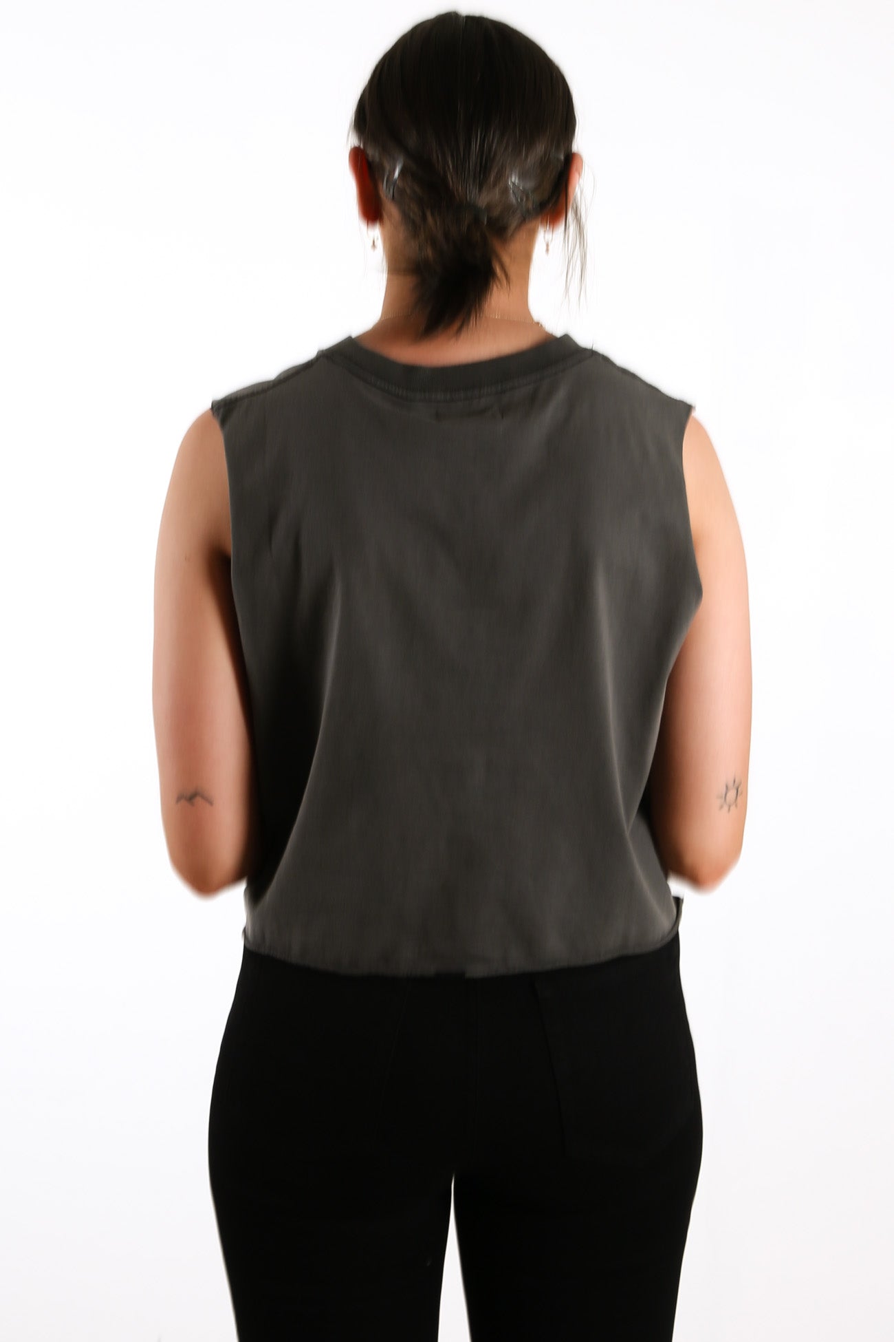 Storm The Castle Crop Muscle Merch Black