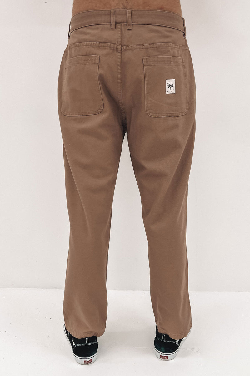 Stussy Canvas Workpant Atmosphere - Jean Jail