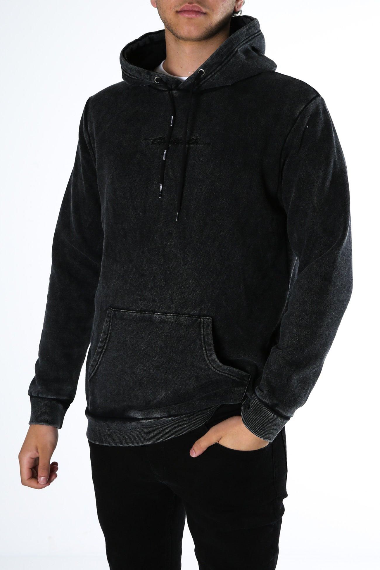 Summit Hoody Washed Black