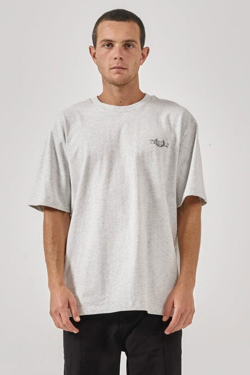 Superior Oversize Fit Tee White Marle