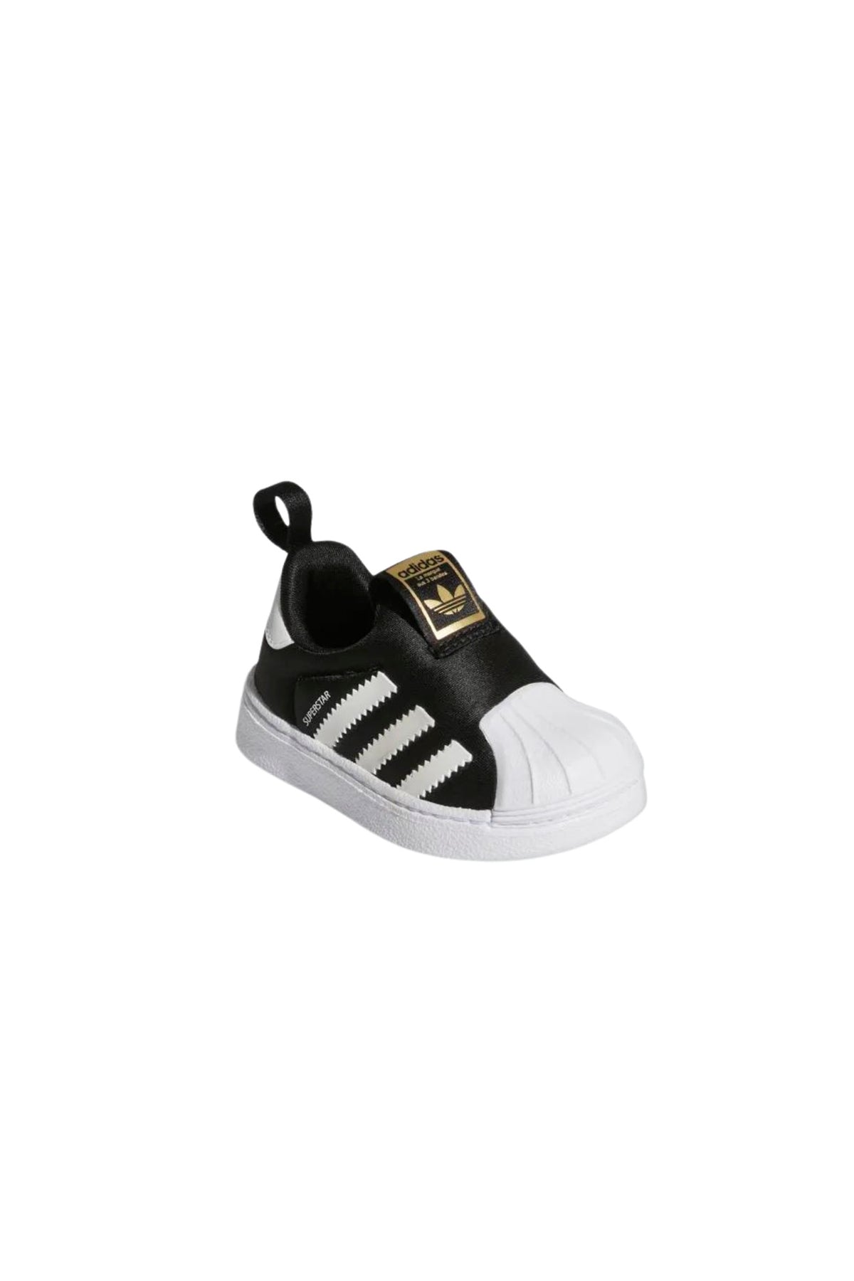 Superstar slip on kids gold clearance
