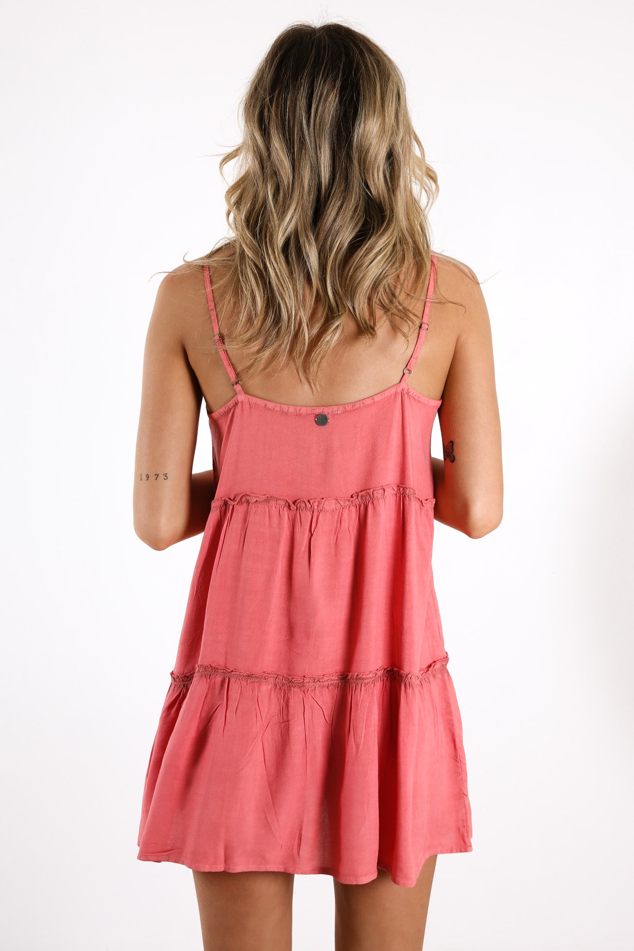 Supple Washed Dress Rose