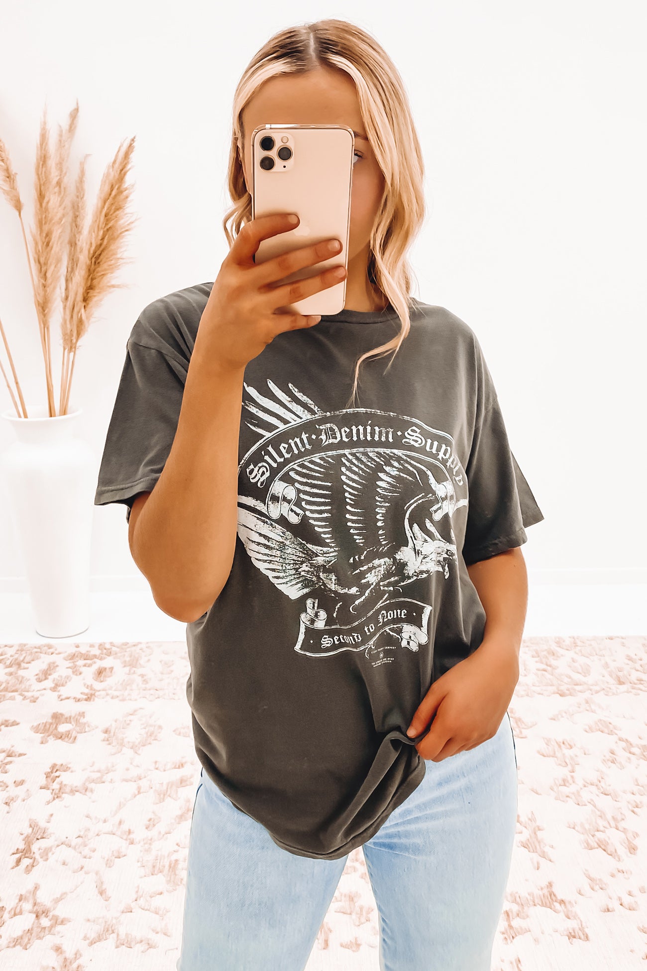 Supply Tie Tee Charcoal