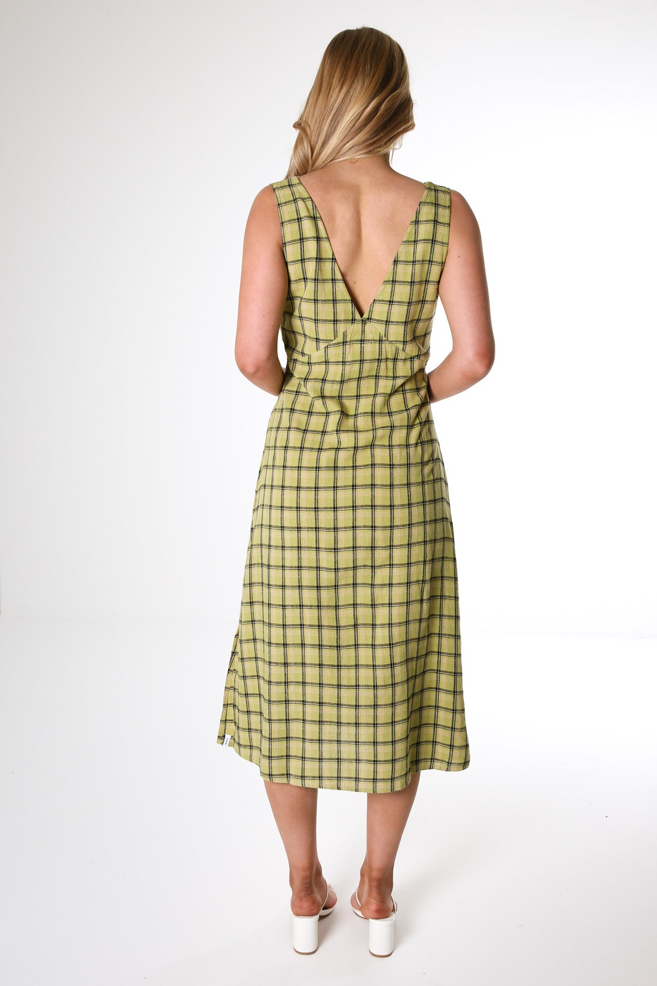 Sweetpea Kim Dress Split Pea