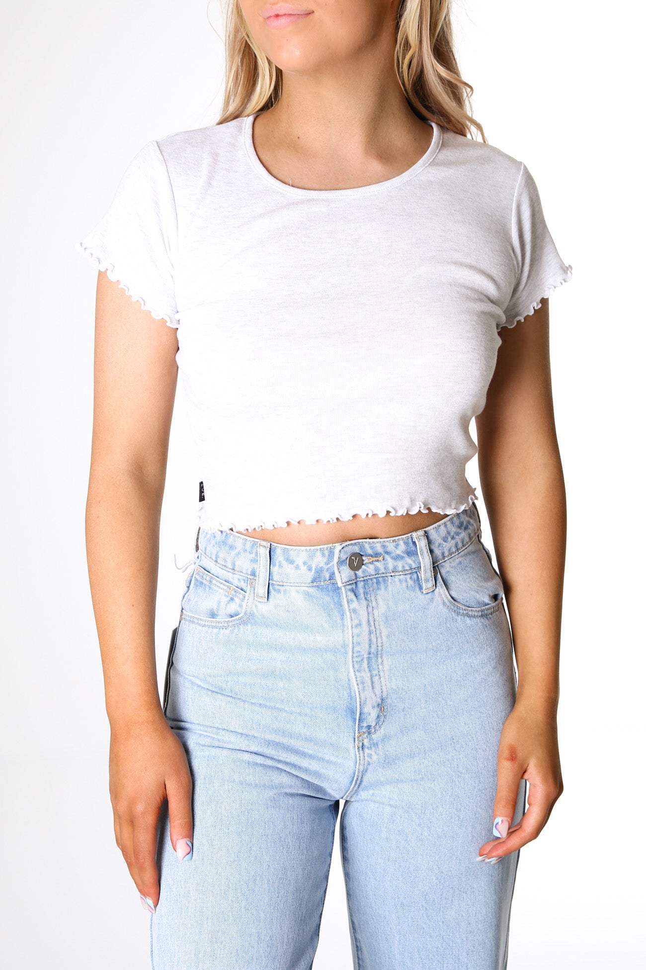 Take You Away Tee Snow Marle