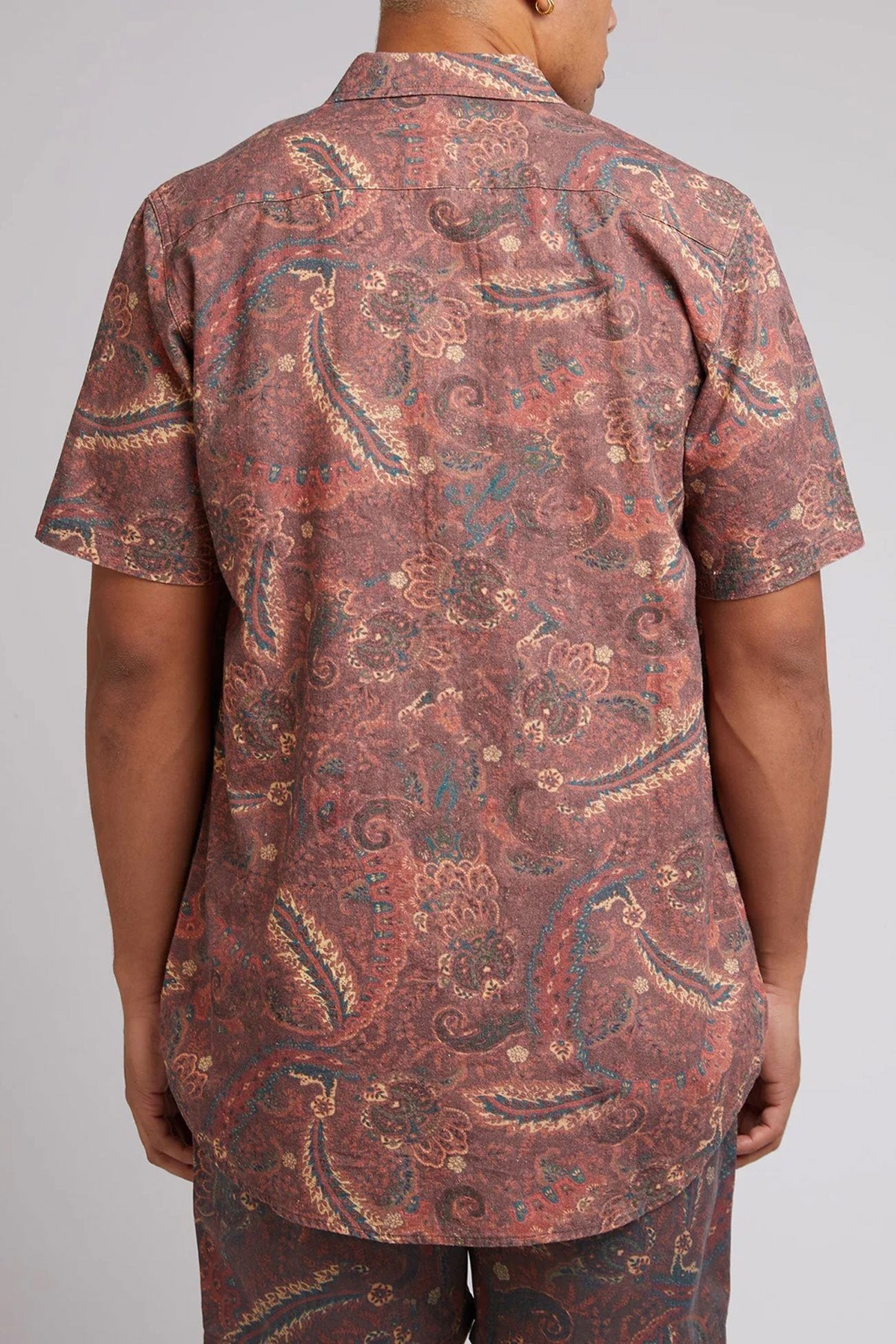 Temple Short Sleeve Shirt Multicoloured
