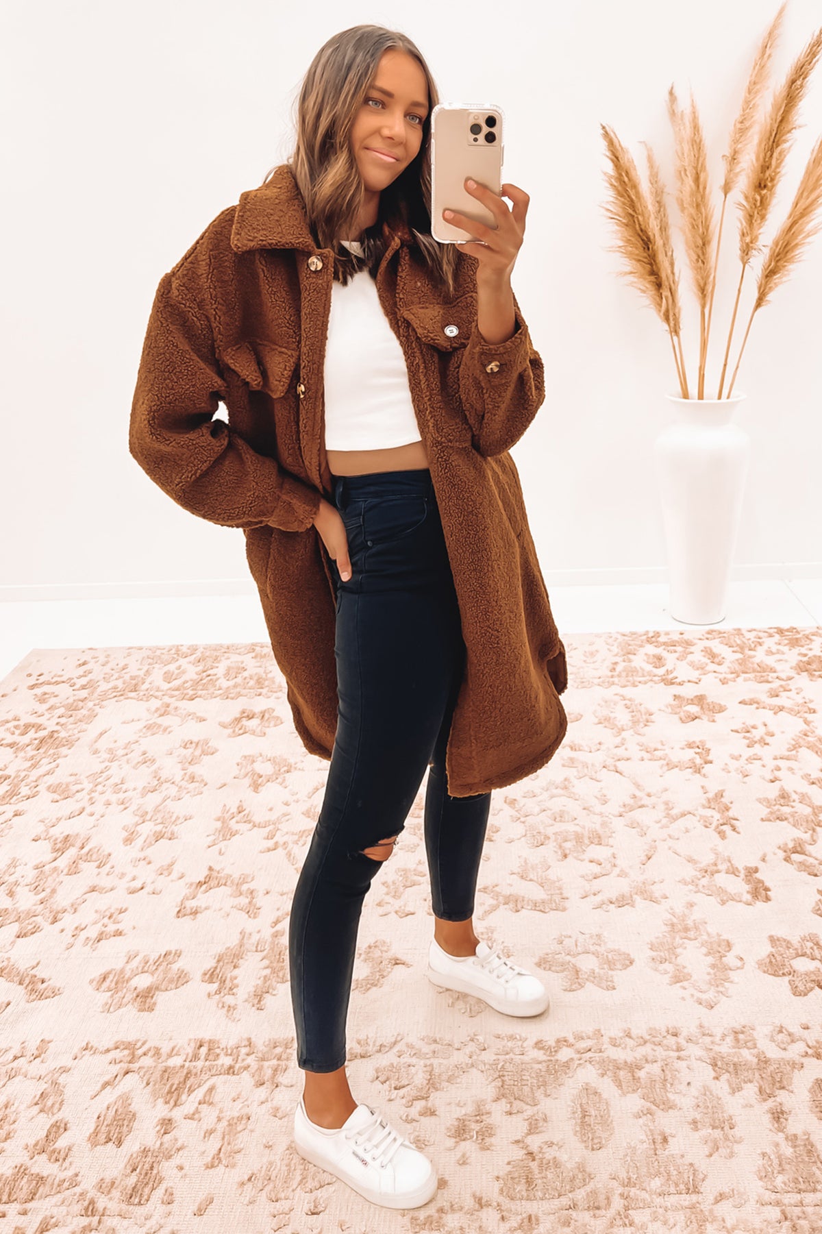 Tessa shop teddy coat