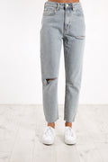 The Relaxed Taper Jean Rigid Acid Trash