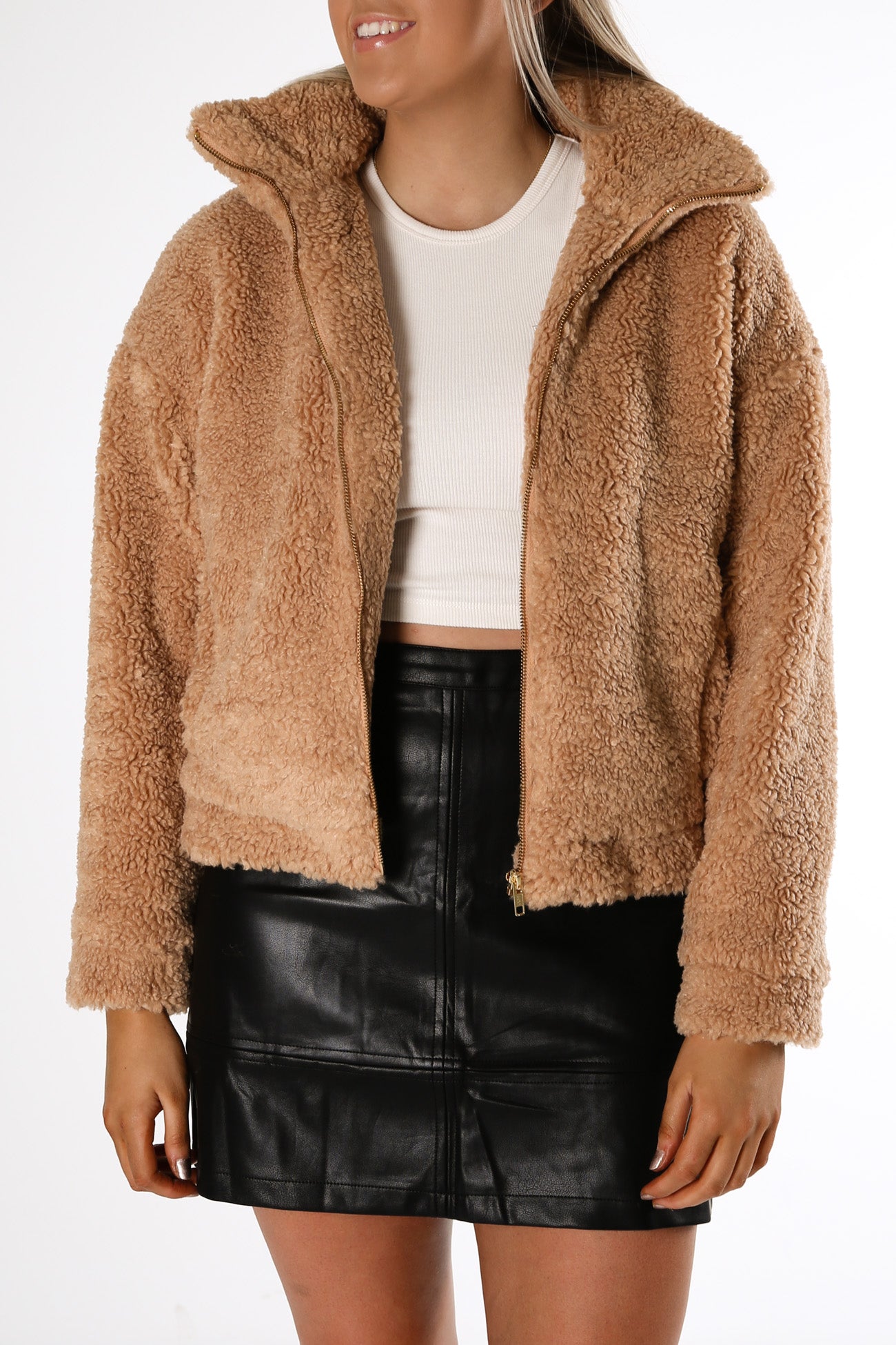 The Timeline Jacket Camel