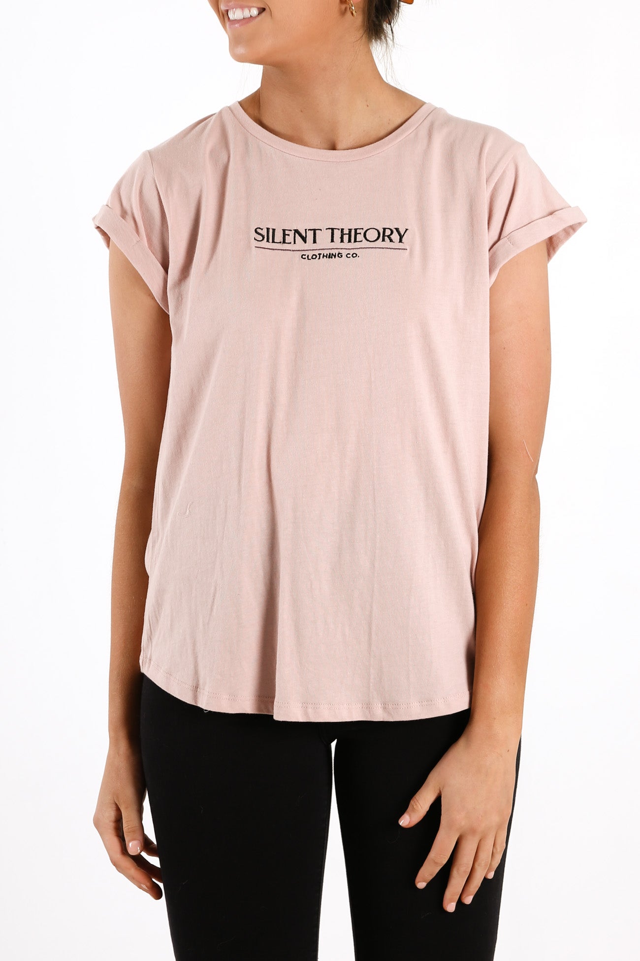 The Valley Tee Dusty Pink