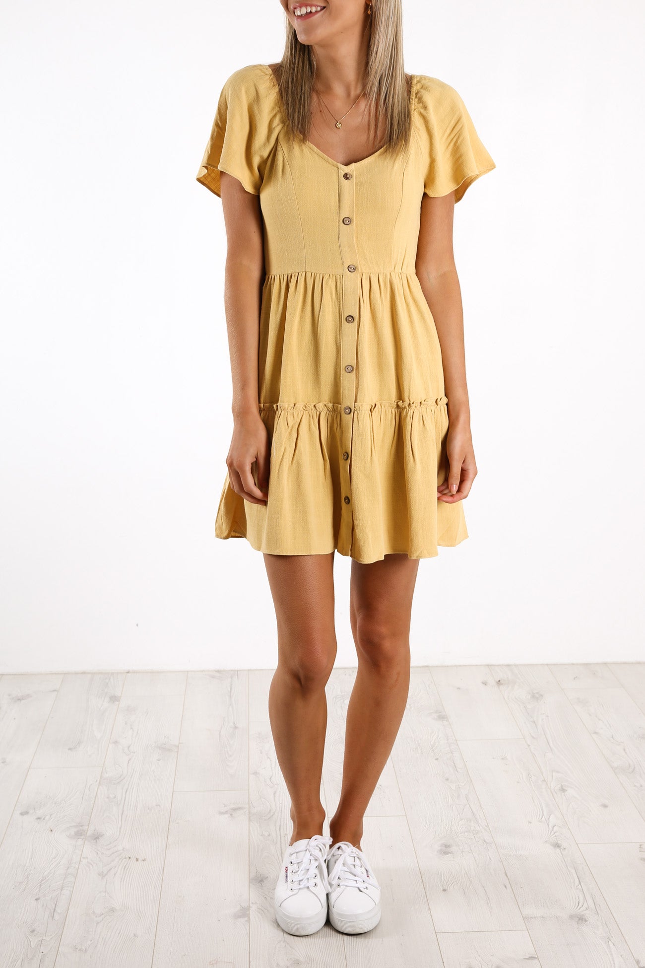 Tiarnah Dress Yellow