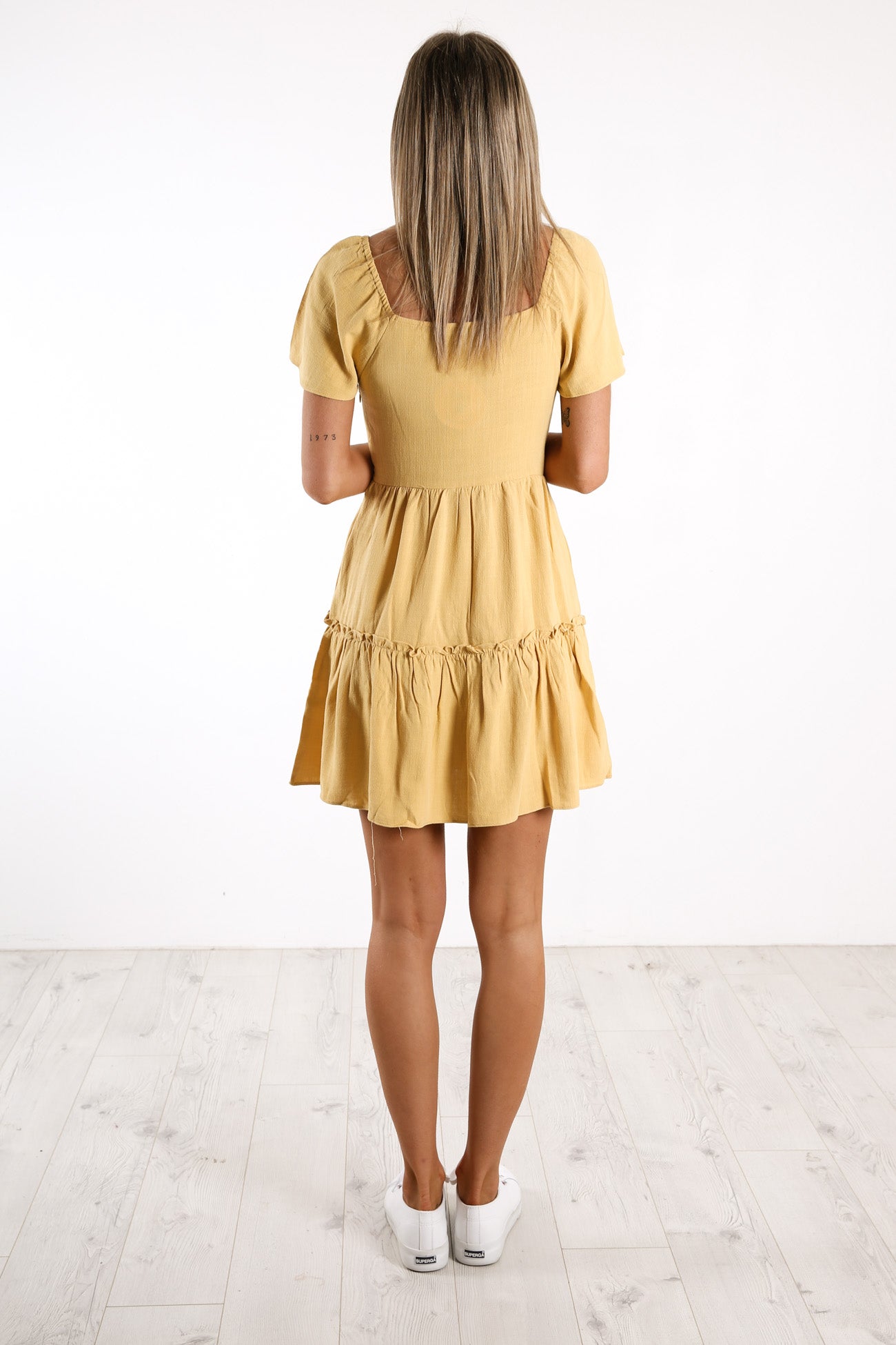 Tiarnah Dress Yellow