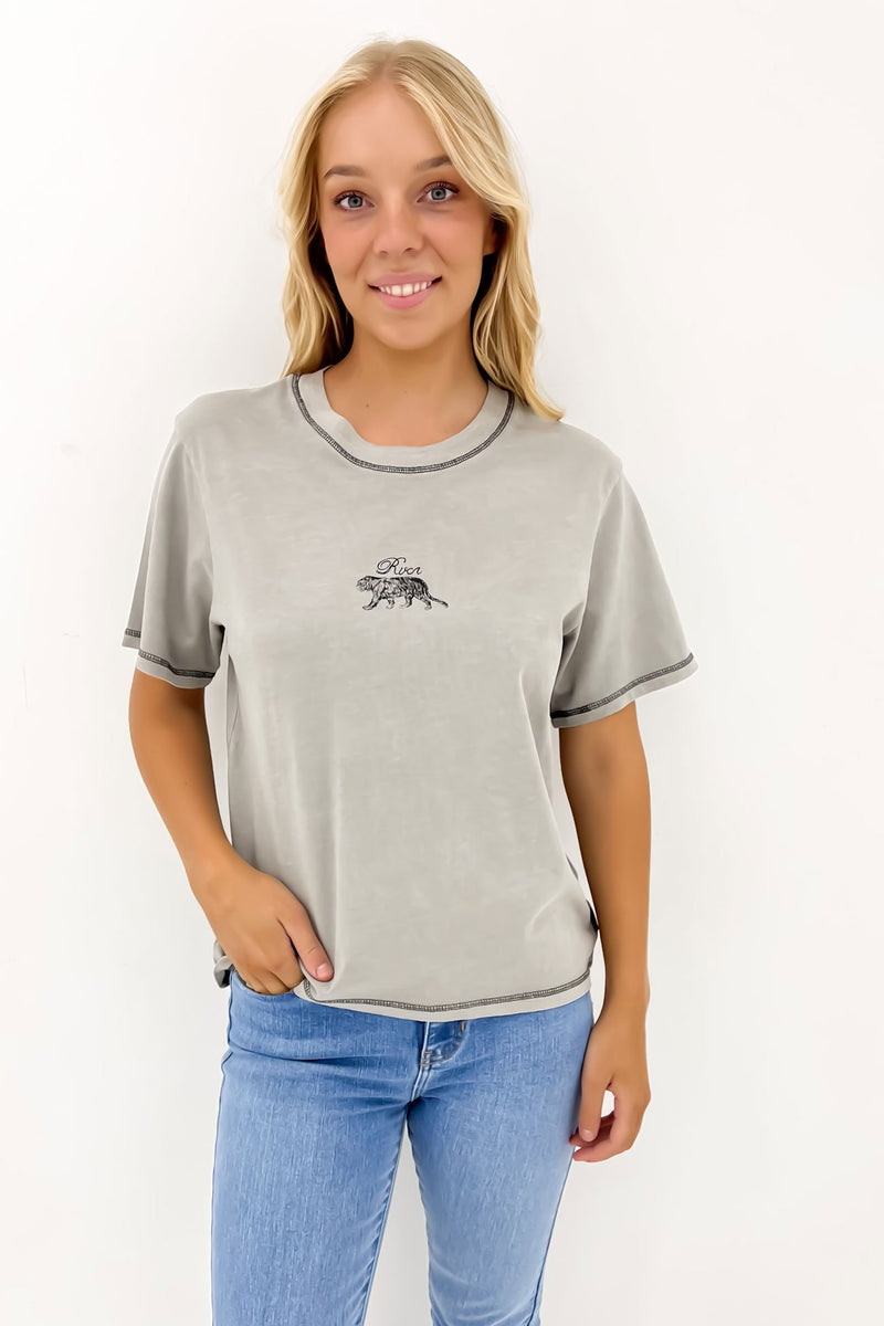 Tiger Style Easy Tee Overcast