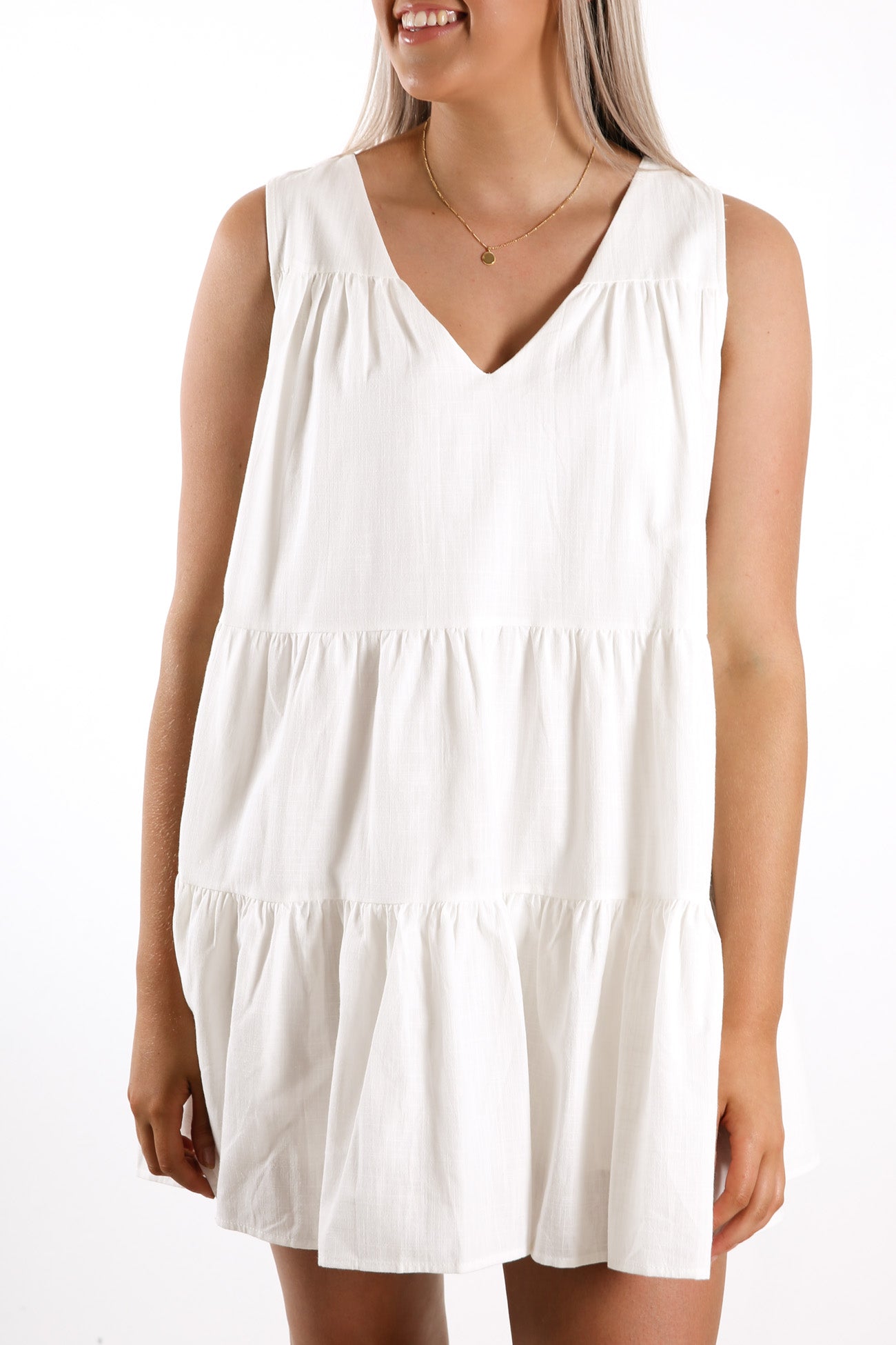 Tilly Dress White