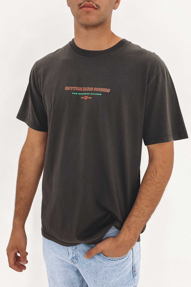 Transit Vintage Short Sleeve T-Shirt Vintage Black