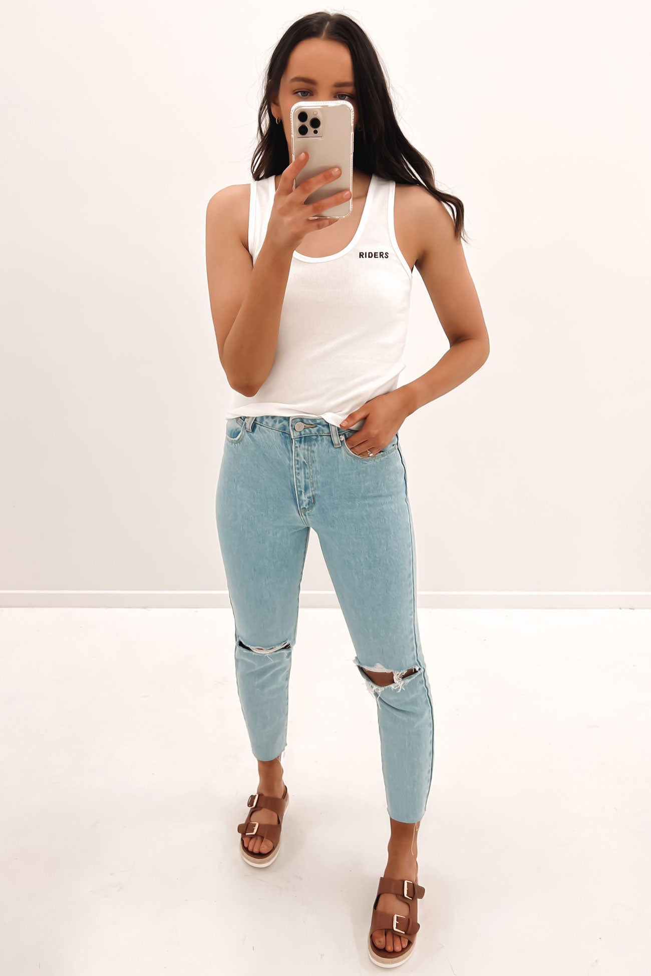 True Tank Vintage White