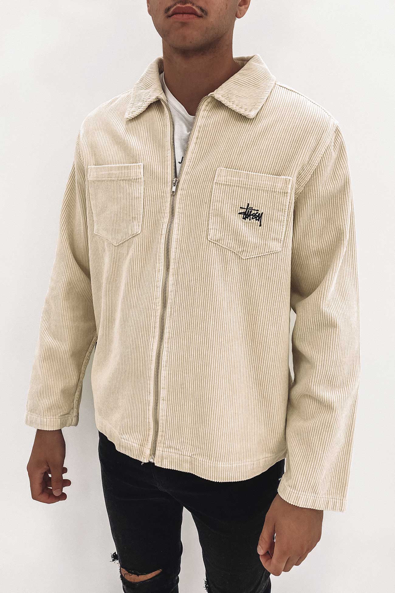 Tyler Cord Jacket Oatmeal