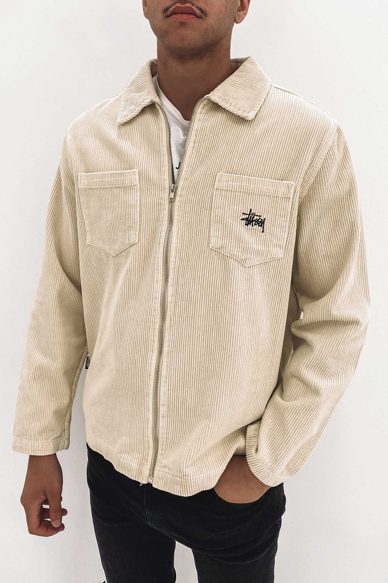 Tyler Cord Jacket Oatmeal
