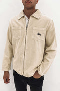 Tyler Cord Jacket Oatmeal
