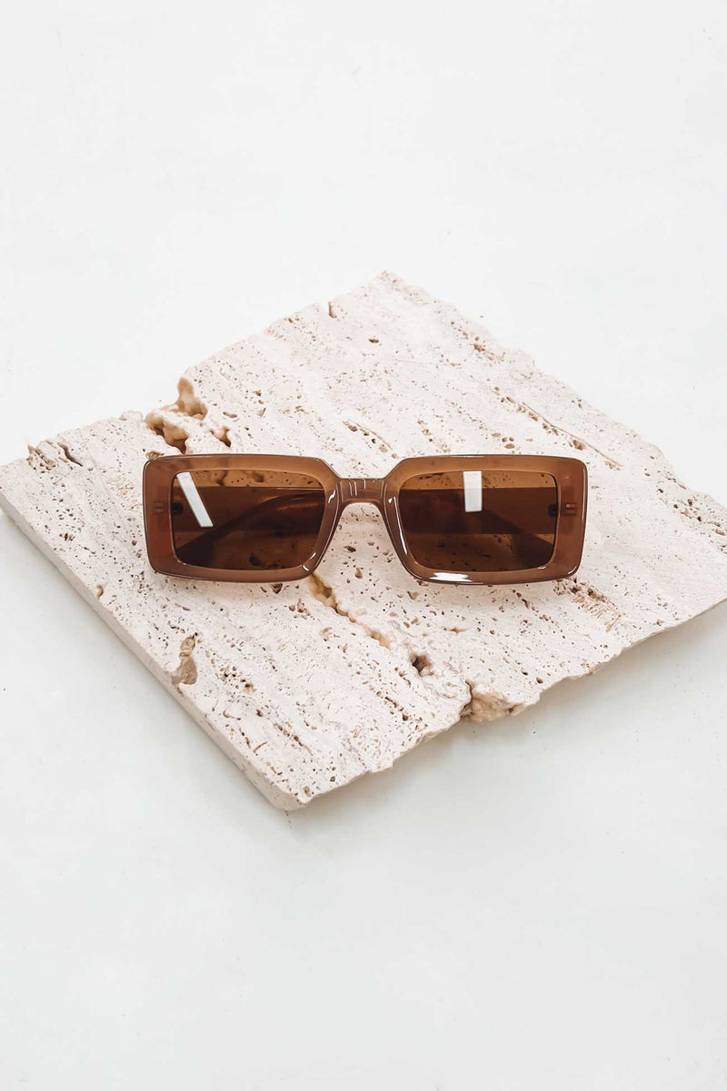 Brooks Sunglasses // Latte