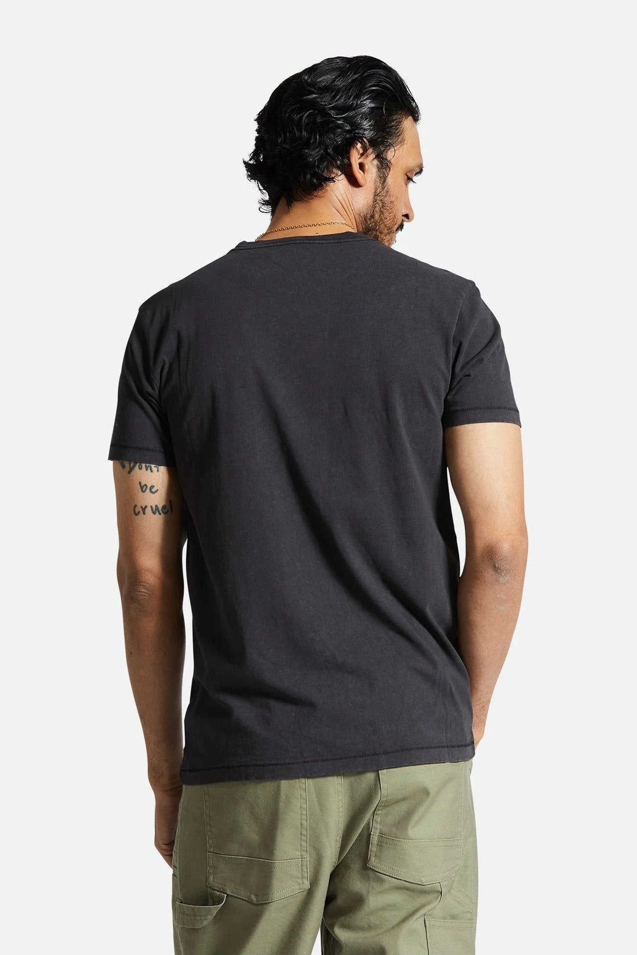 Vintage Reserve Short Sleeve Tee Black Sol Wash