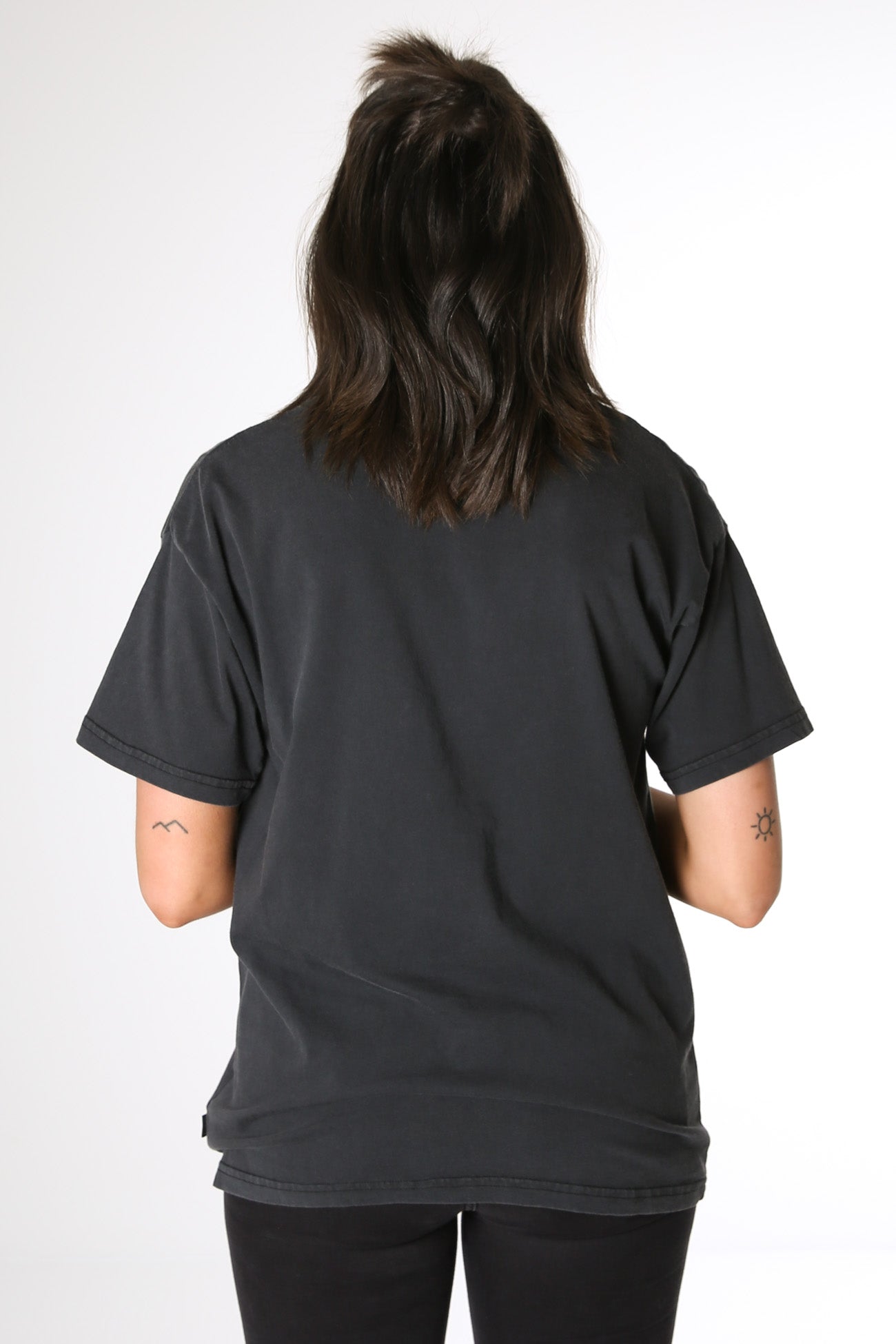 VLightning Tie Tee Washed Black