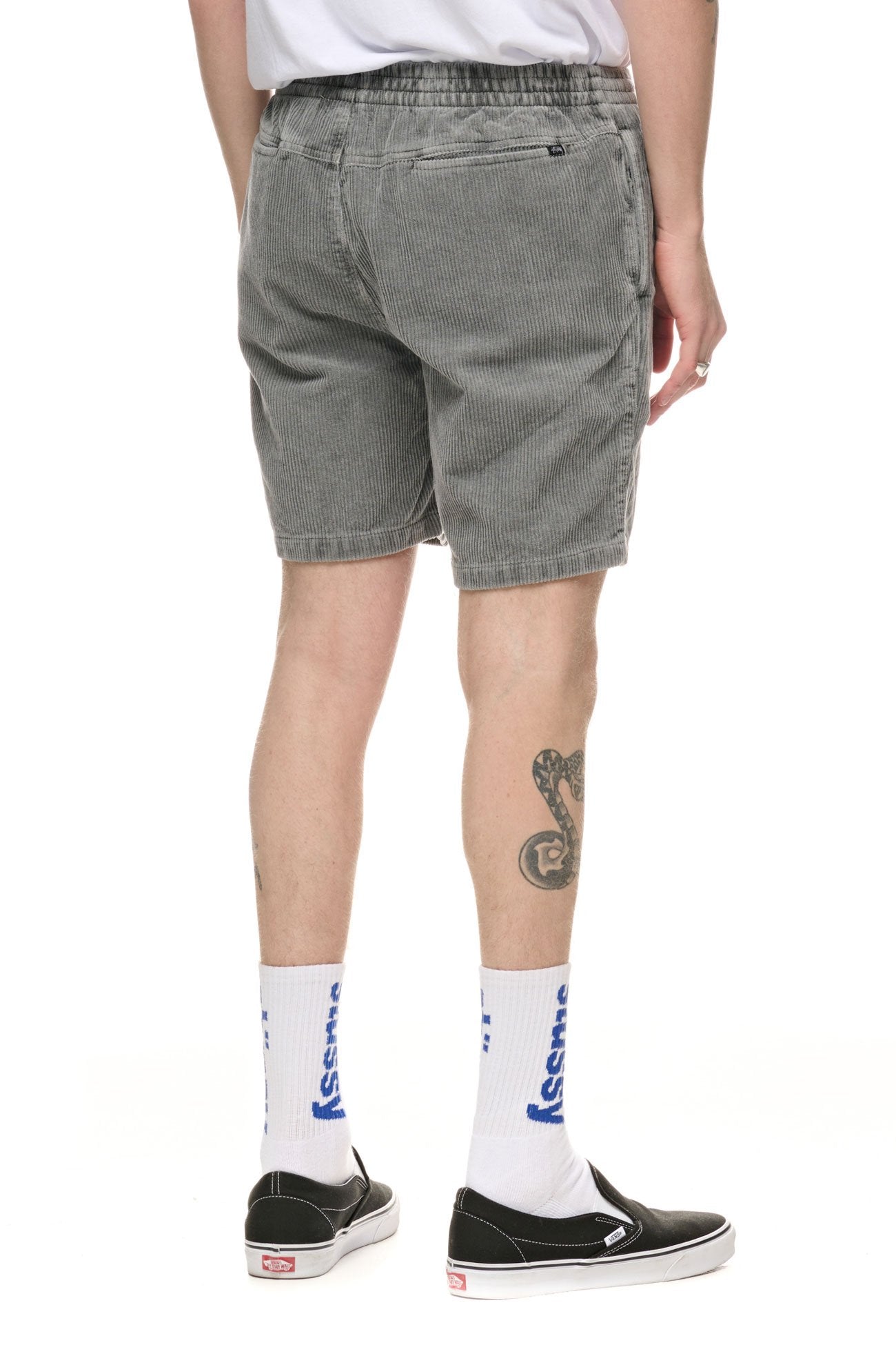 Wide Wale Cord Beachshort Pigment Grey