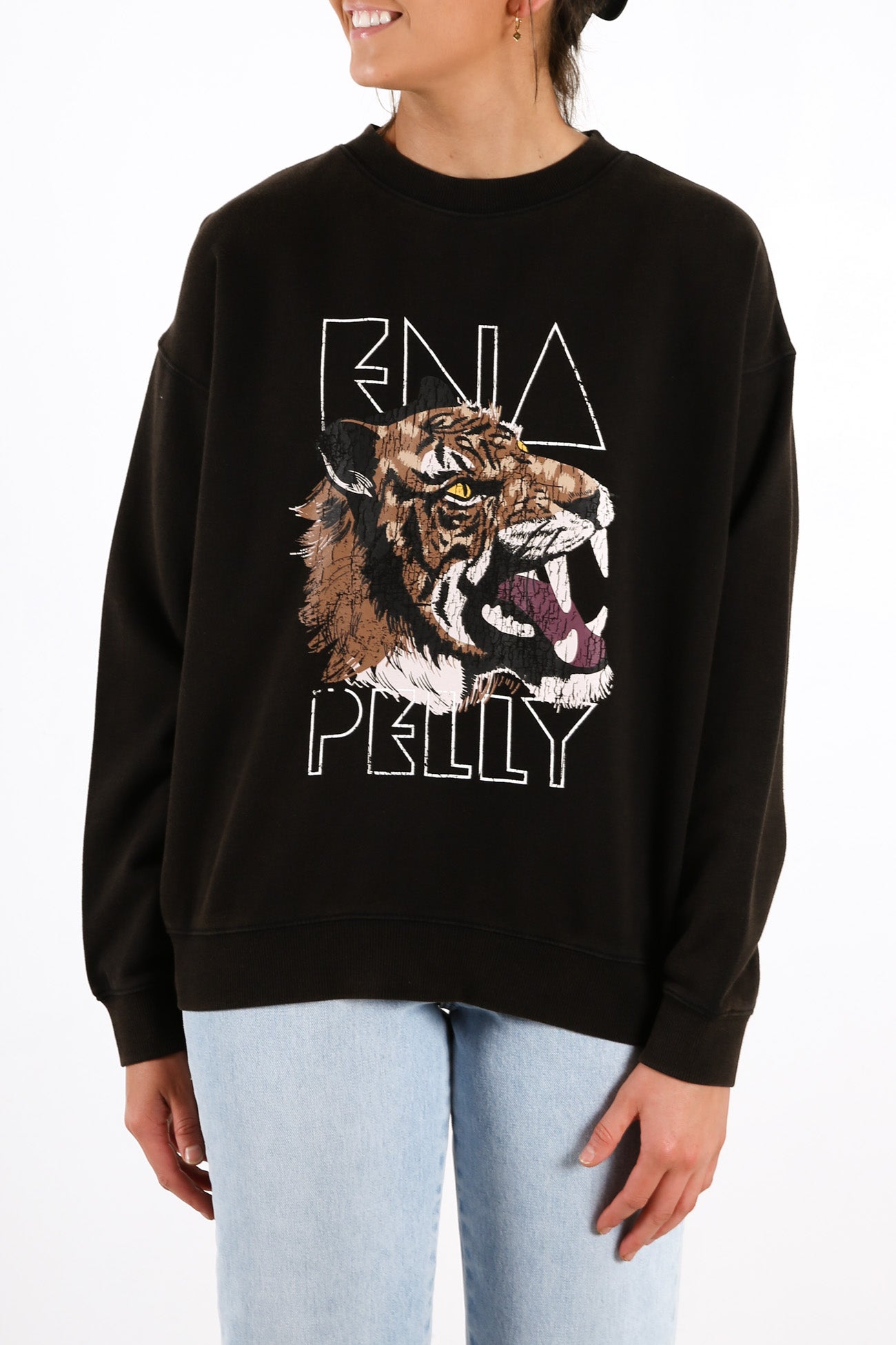 Wilderness Sweatshirt Washed Black
