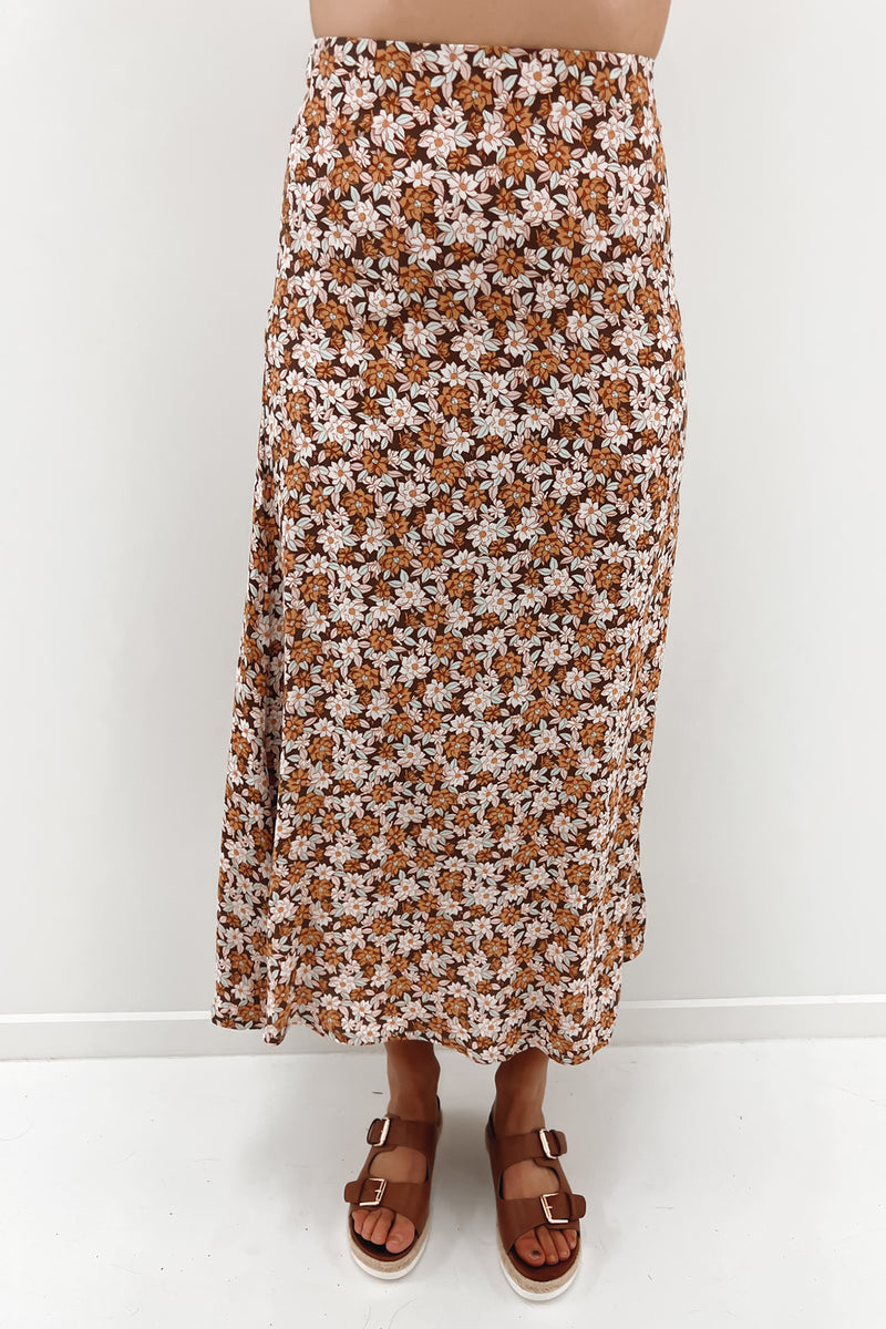 Willa Floral Maxi Skirt Print